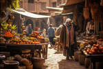 Dejemaa El Fna – Marrakech, Marokko: Een Betoverend Spektakel